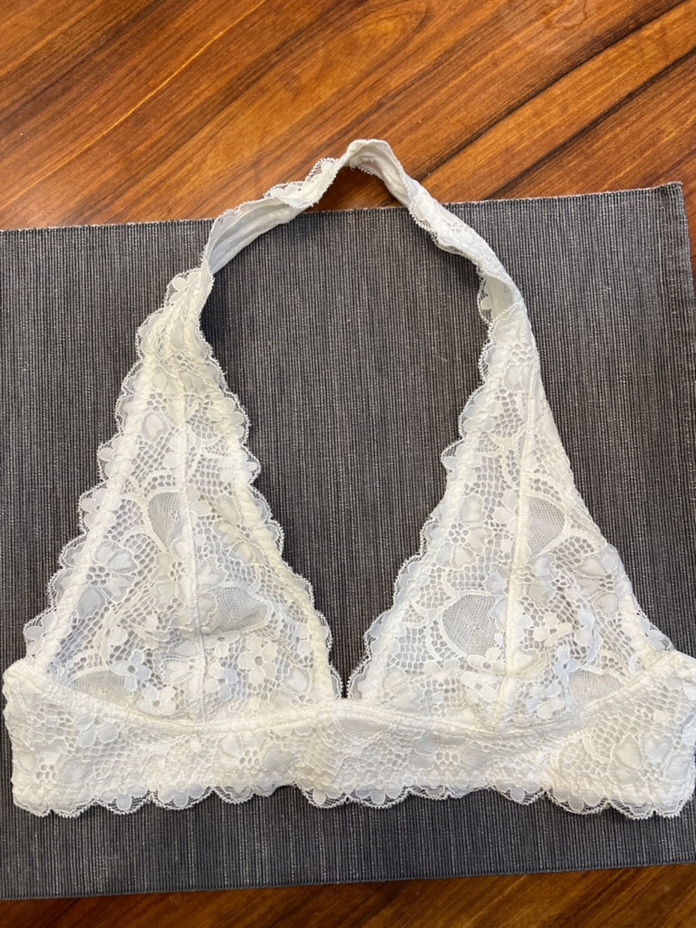 Intimately by Free People Lace Halter Bralette
